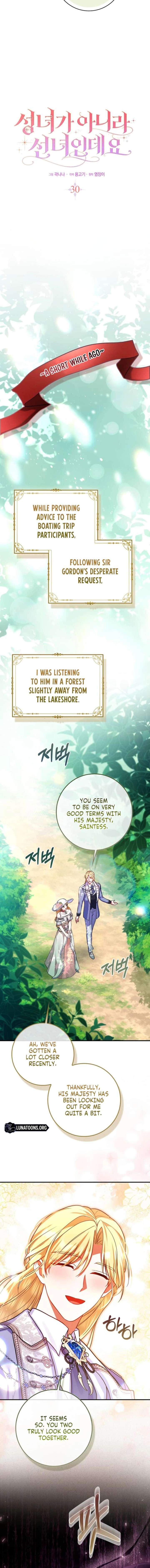 I’m a Fairy, Not a Saintess Chapter 30 - Page 3