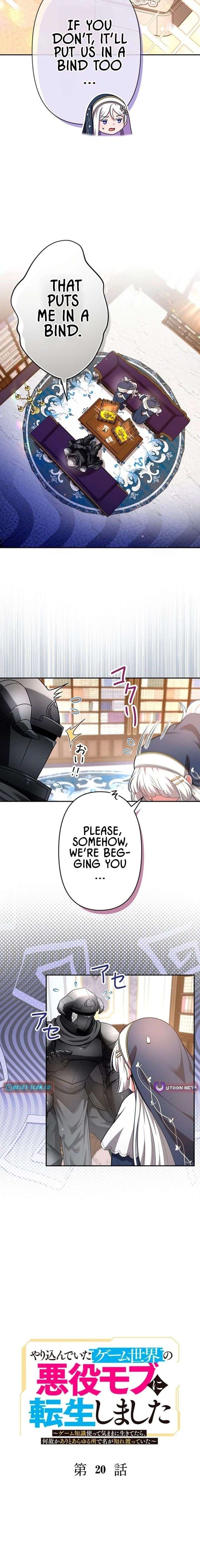 I Reincarnated as a Minor Villain Mob and Somehow Became Famous Chapter 20 - Page 2