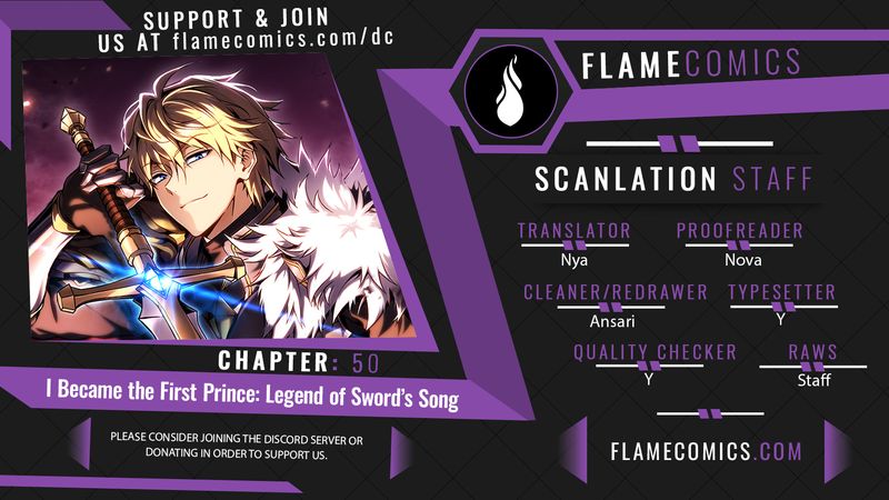 I Became the First Prince: Legend of Sword’s Song Chapter 50 - Page 1