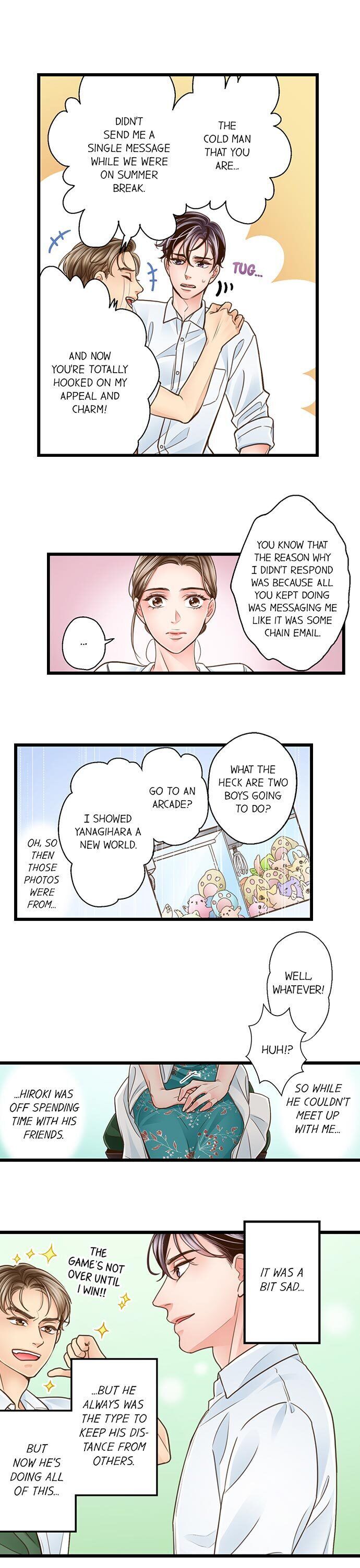 Yanagihara Is a Sex Addict Chapter 116 - Page 8