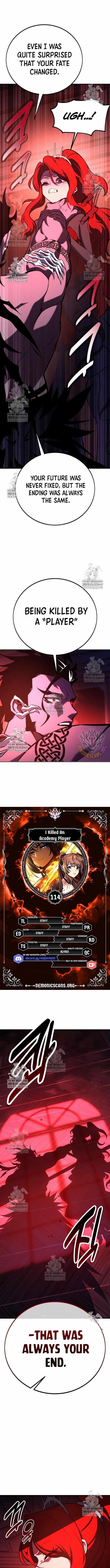 I Killed an Academy Player Chapter 114 - Page 1