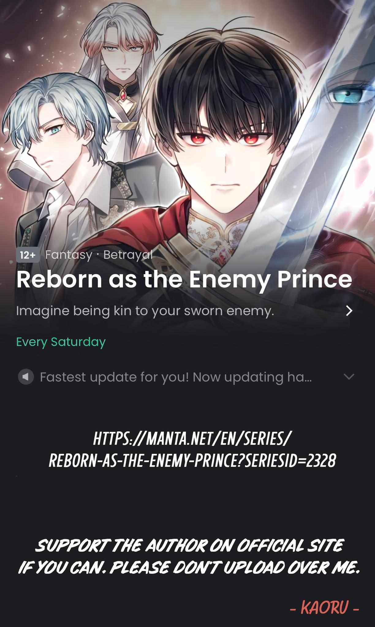 Reborn as the Enemy Prince Chapter 94 - Page 29