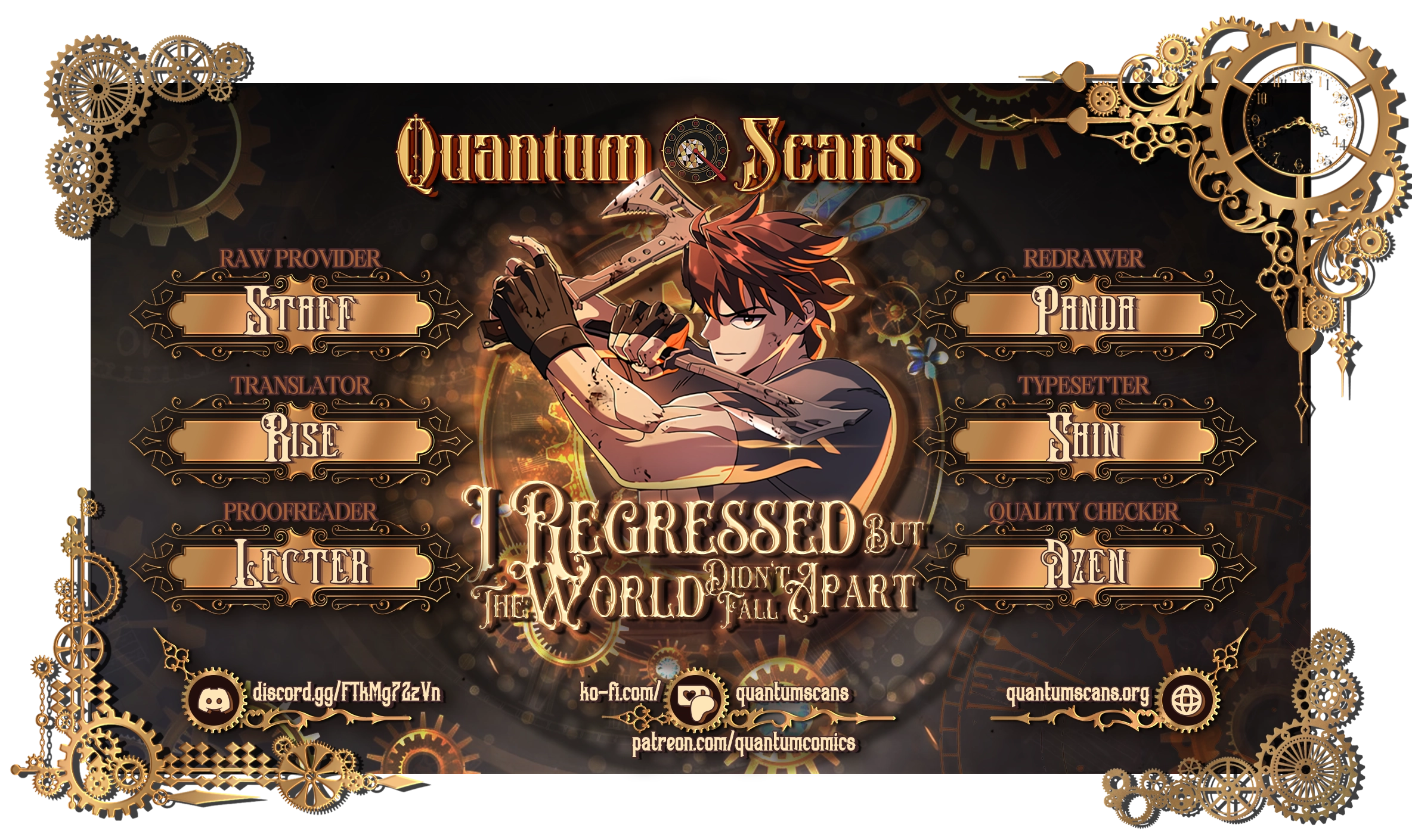 I Regressed but the World Didn’t Fall Chapter 22 - Page 1