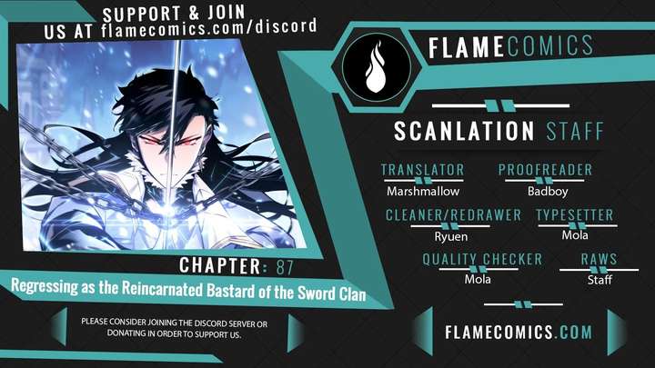 Regressing as the Reincarnated Bastard of the Sword Clan Chapter 87 - Page 1