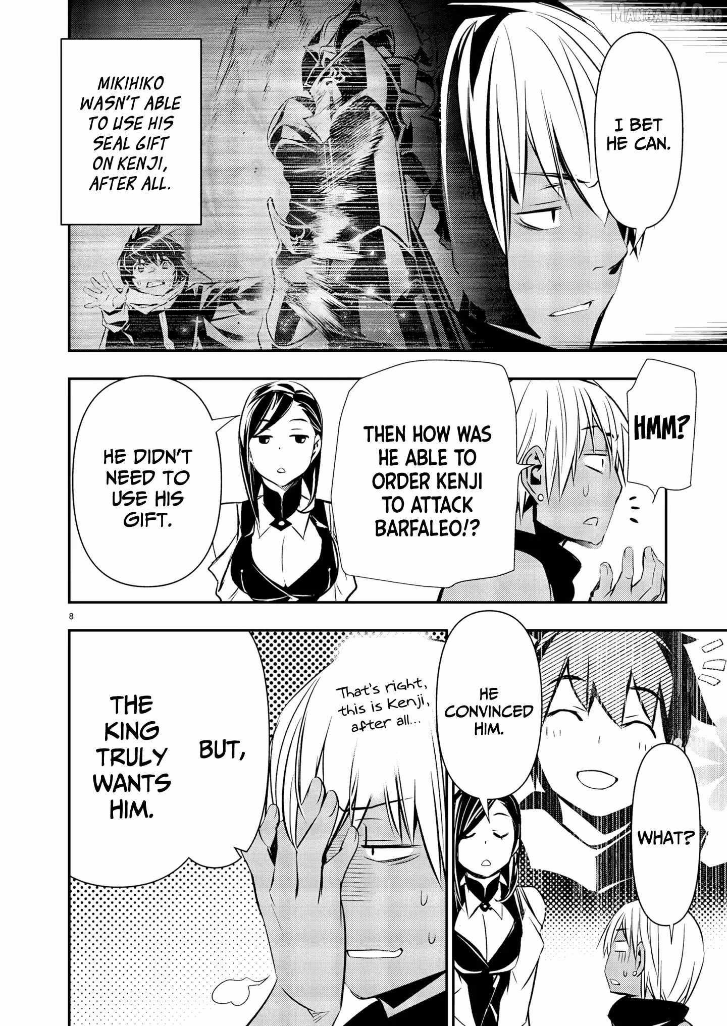 Isekai NTR: Shinyuu no Onna wo Saikyou Skill de Otosu Houhou Chapter 69 - Page 8