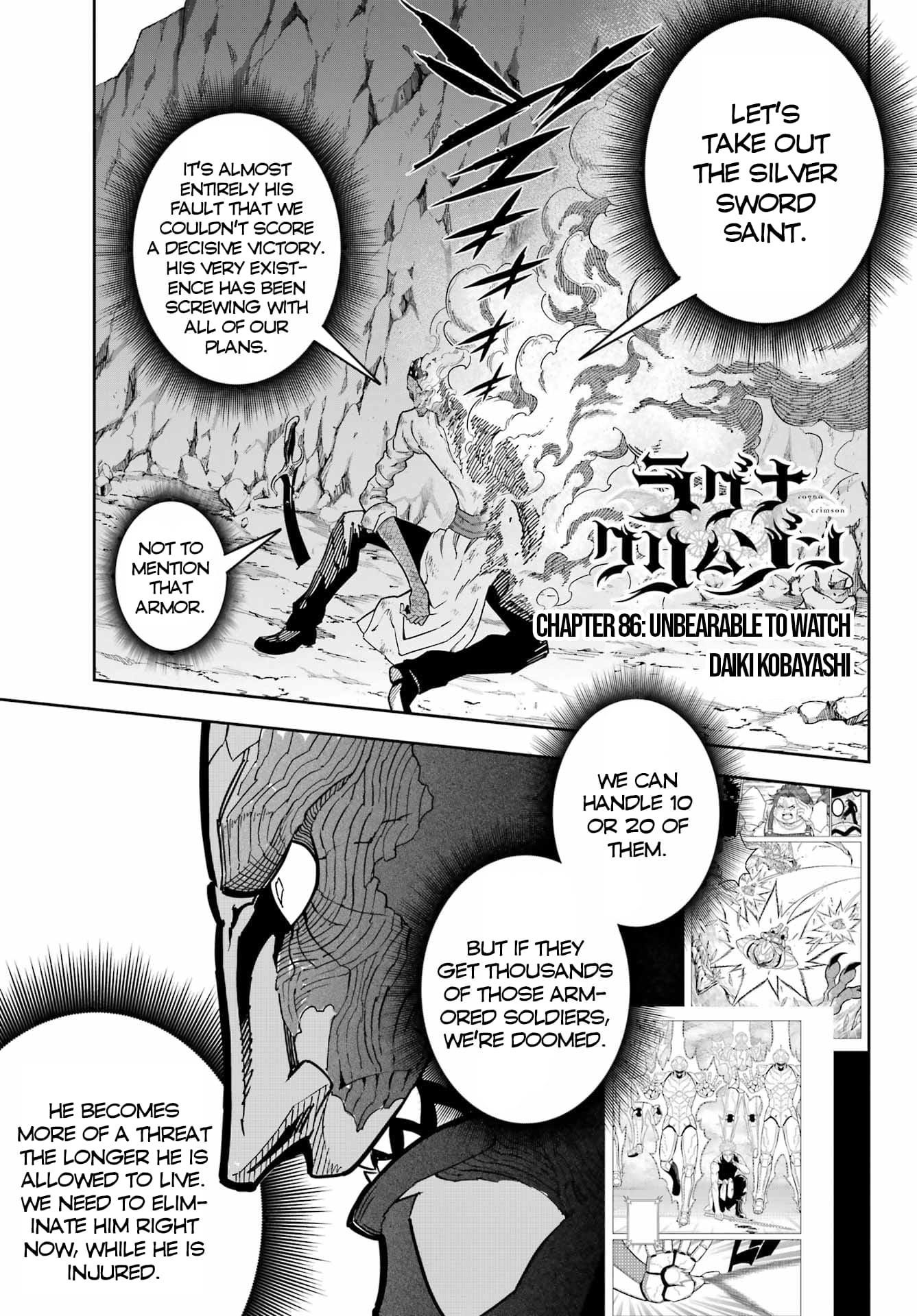 Ragna Crimson Chapter 86 - Page 1