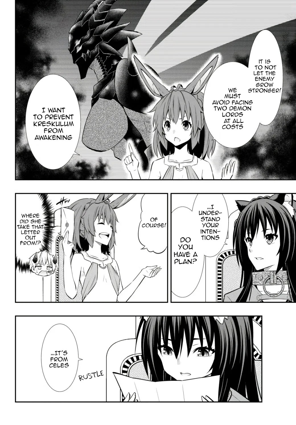 Isekai Maou To Shoukan Shoujo Dorei Majutsu Chapter 73.2 - Page 1