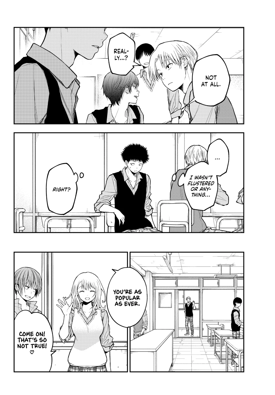 My Cuteness Isn’t Understood By Kuroiwa Medaka Chapter 185 - Page 12