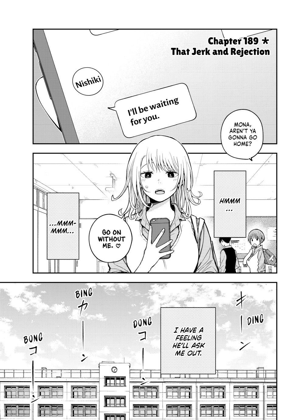 My Cuteness Isn’t Understood By Kuroiwa Medaka Chapter 189 - Page 1