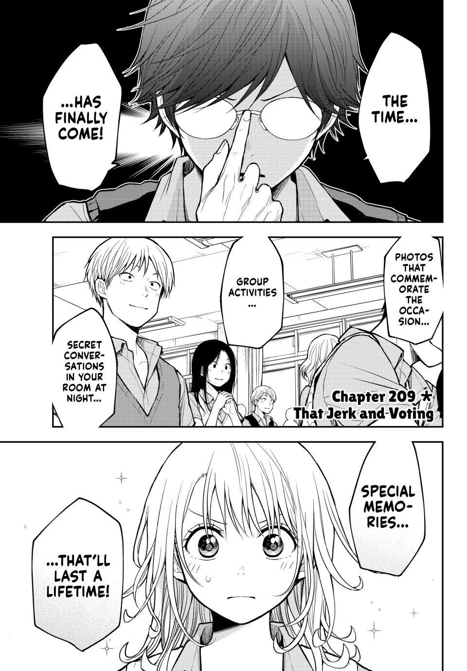 My Cuteness Isn’t Understood By Kuroiwa Medaka Chapter 209.1 - Page 1