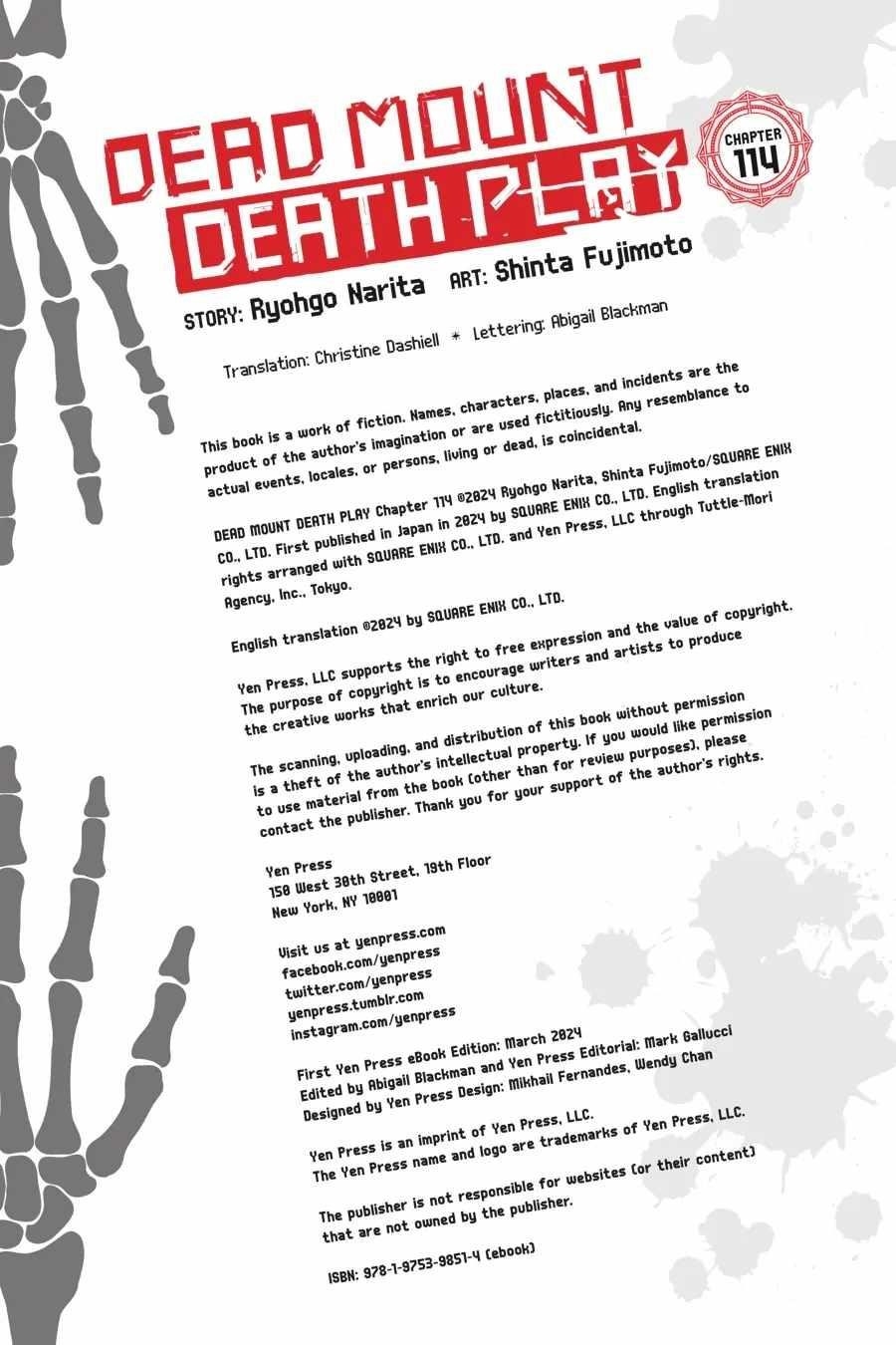 Dead Mount Death Play Chapter 114 - Page 24