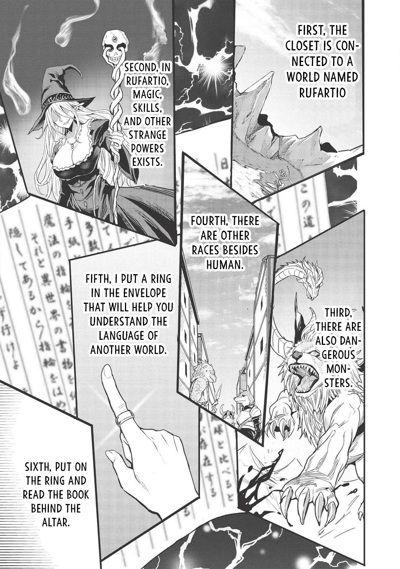 Itsudemo Jitaku Ni Kaerareru Ore Wa, Isekai De Gyoushounin O Hajimemashita Chapter 1 - Page 10