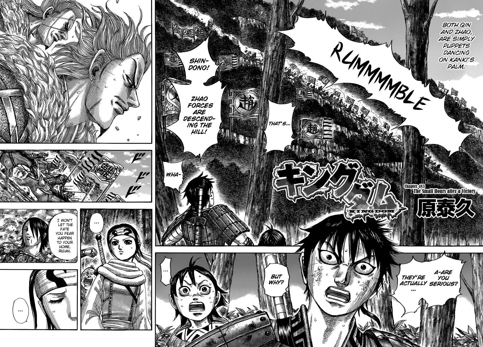 Kingdom Chapter 483 - Page 3