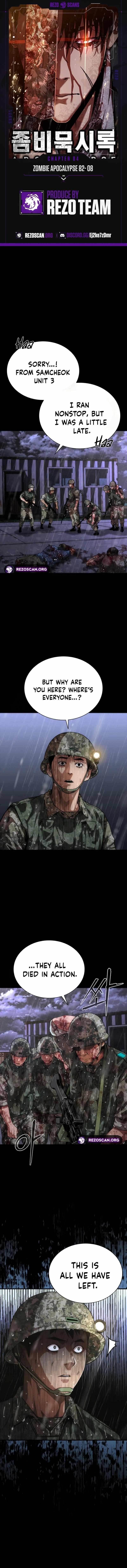 Zombie Apocalypse 82-08 Chapter 84 - Page 1