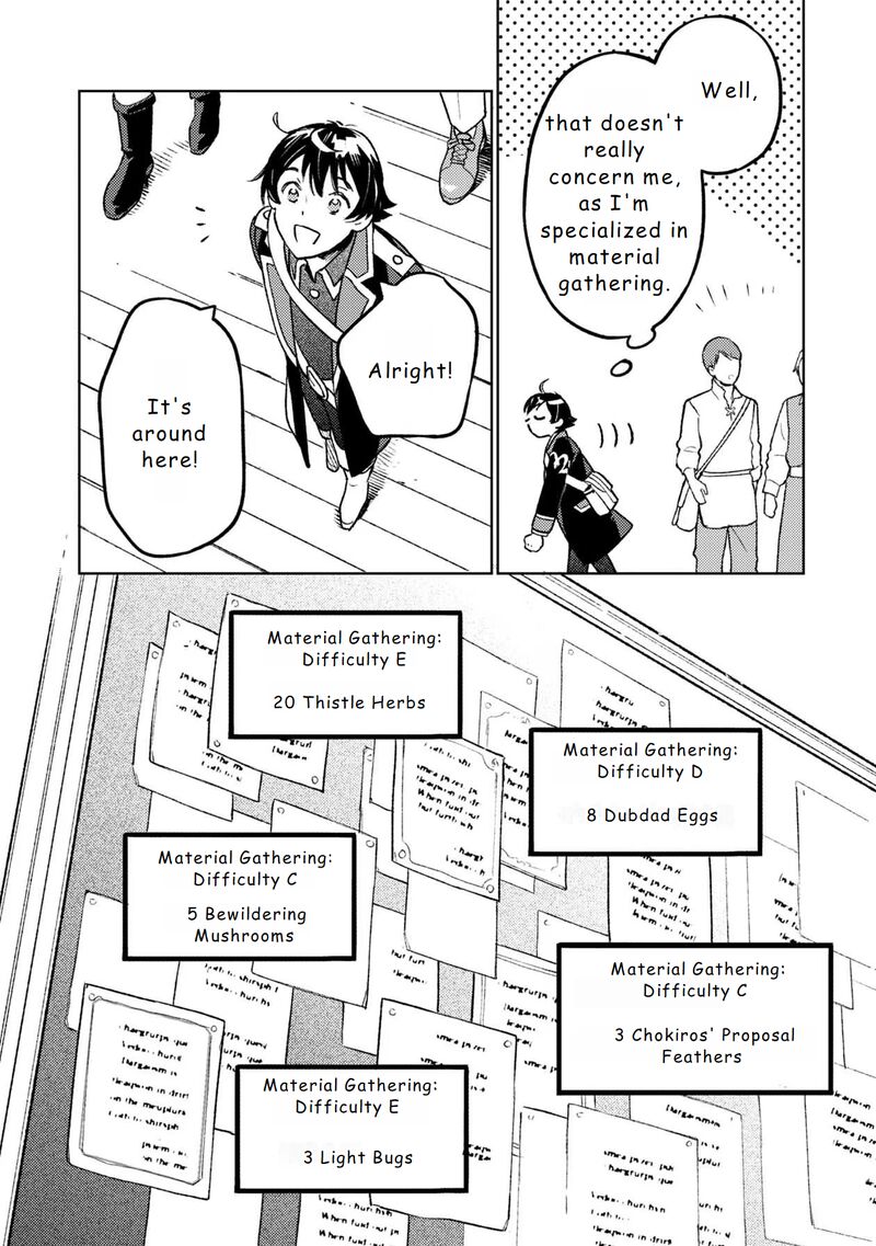 Living a Carefree Life Collecting Raw Materials in Another World Chapter 15 - Page 6