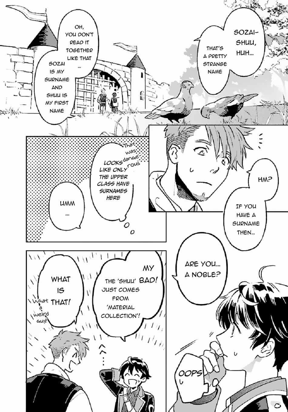 Living a Carefree Life Collecting Raw Materials in Another World Chapter 4 - Page 4