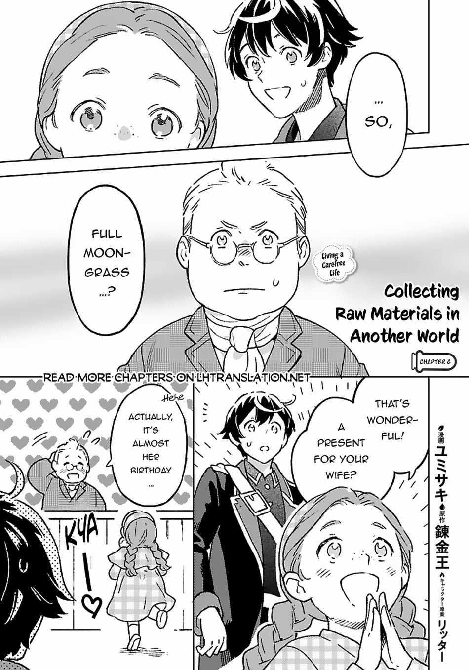 Living a Carefree Life Collecting Raw Materials in Another World Chapter 6 - Page 1