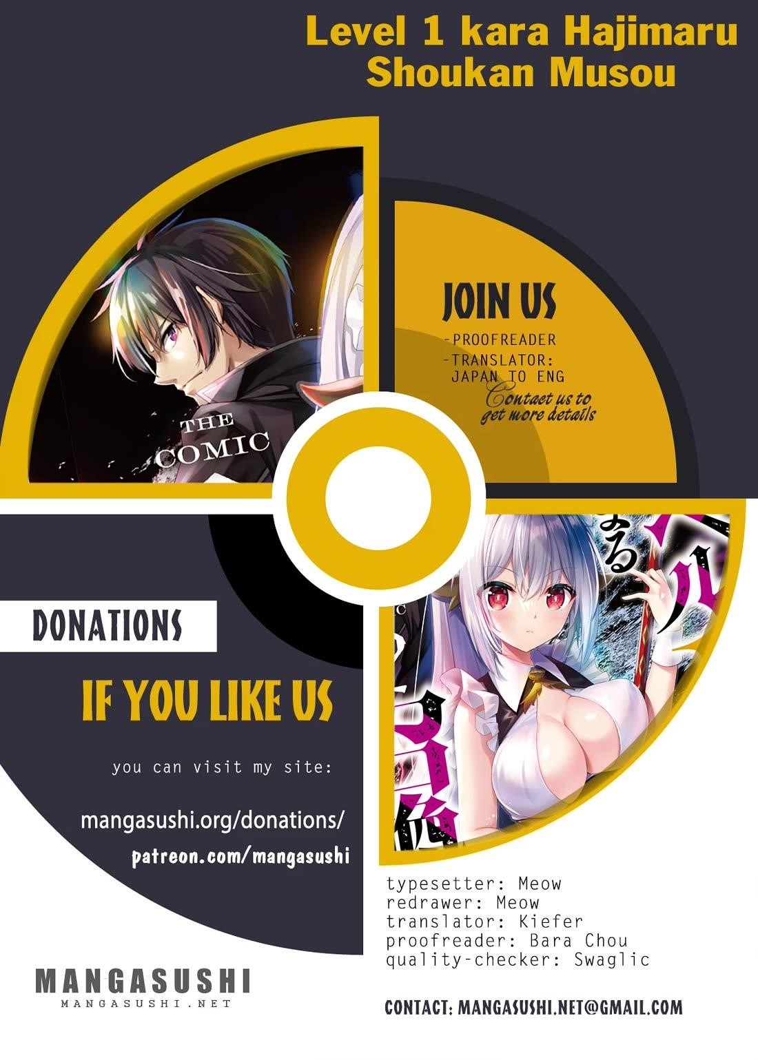 Level 1 kara Hajimaru Shoukan Musou Chapter 33 - Page 1
