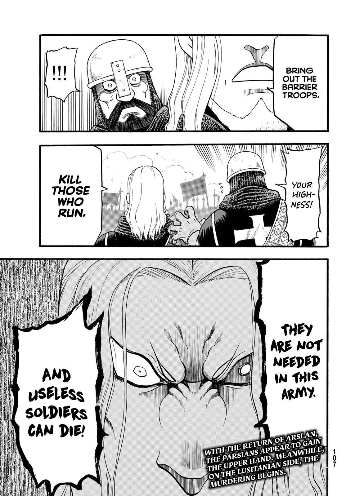 The Heroic Legend of Arslan Chapter 111 - Page 35
