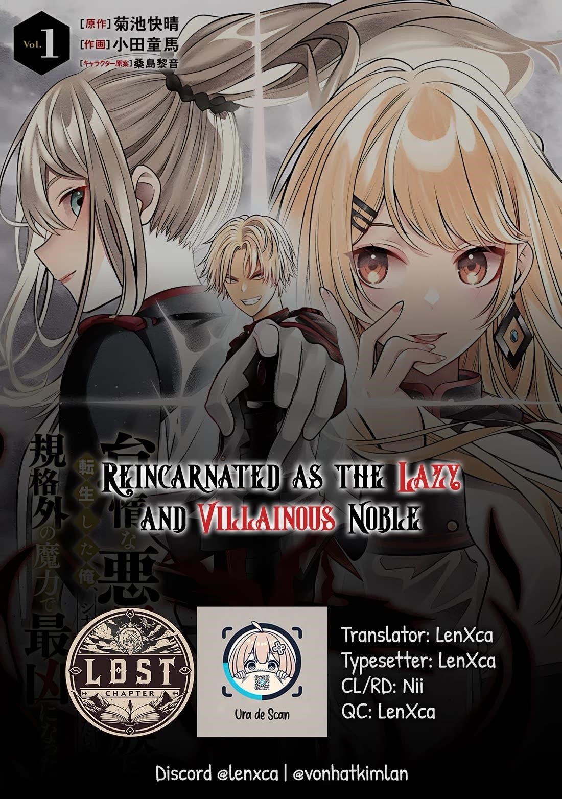 Reincarnated as the Lazy and Villainous Noble, I Broke the Scenario and Became the Most Formidable With Extraordinary Magic Chapter 8 - Page 2