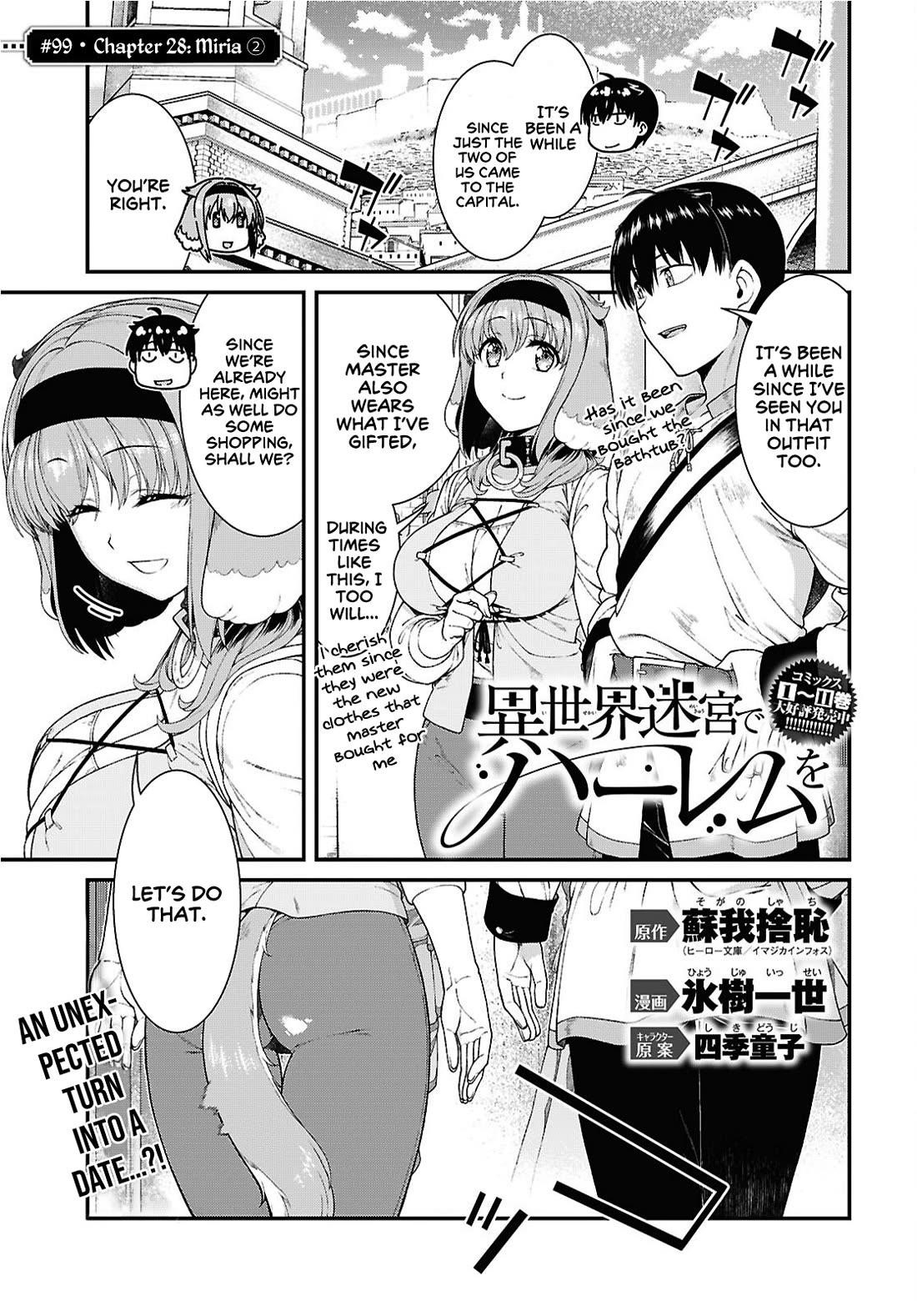 Isekai Meikyuu de Harem wo Chapter 99 - Page 2