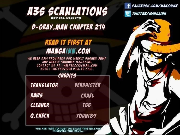 D.gray-Man Chapter 214 - Page 31