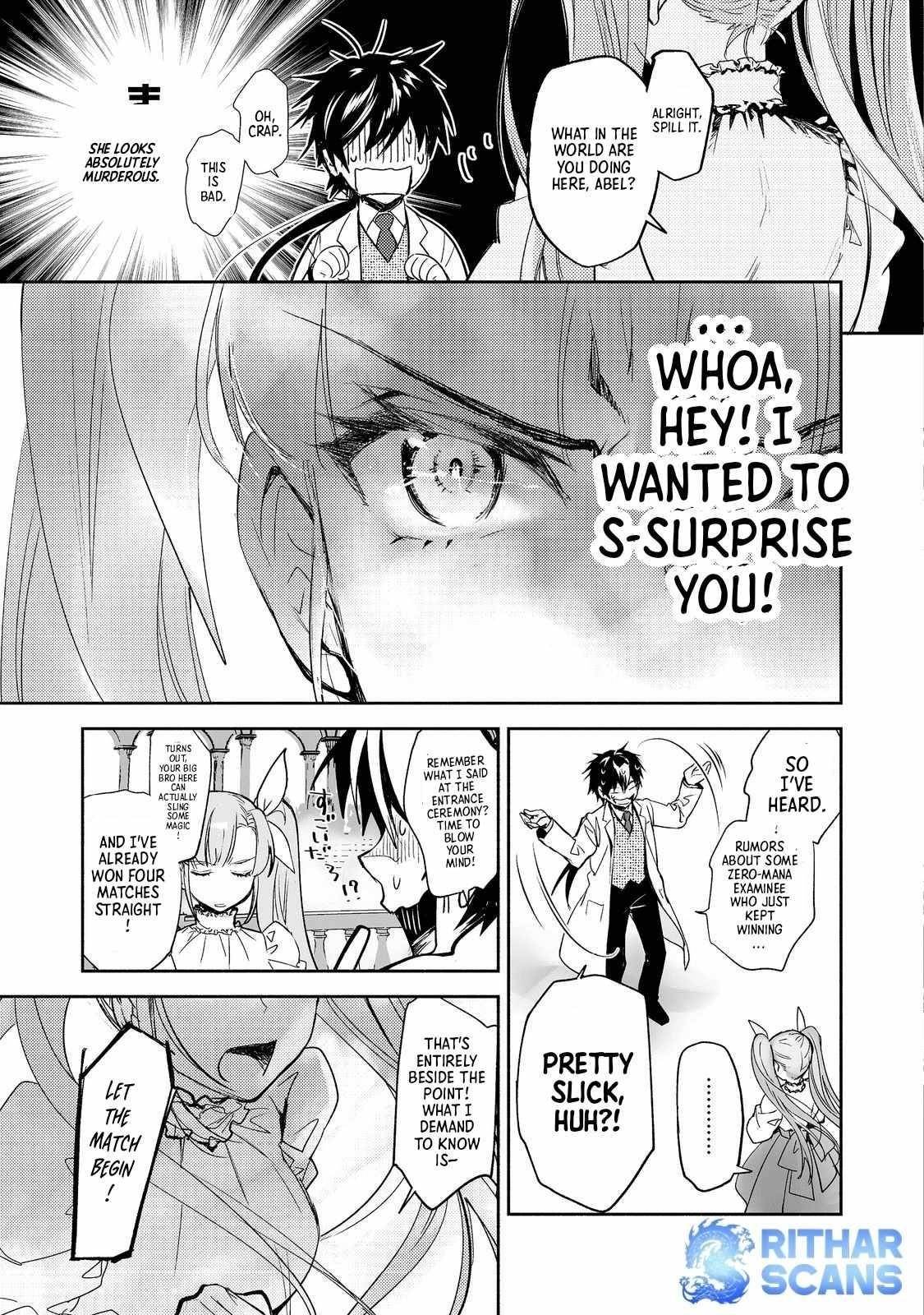 The Most Powerful Mage with Zero Magic Power: “I Told You Your Magic Theory was Wrong, Didn’t I?” Chapter 6.1 - Page 3