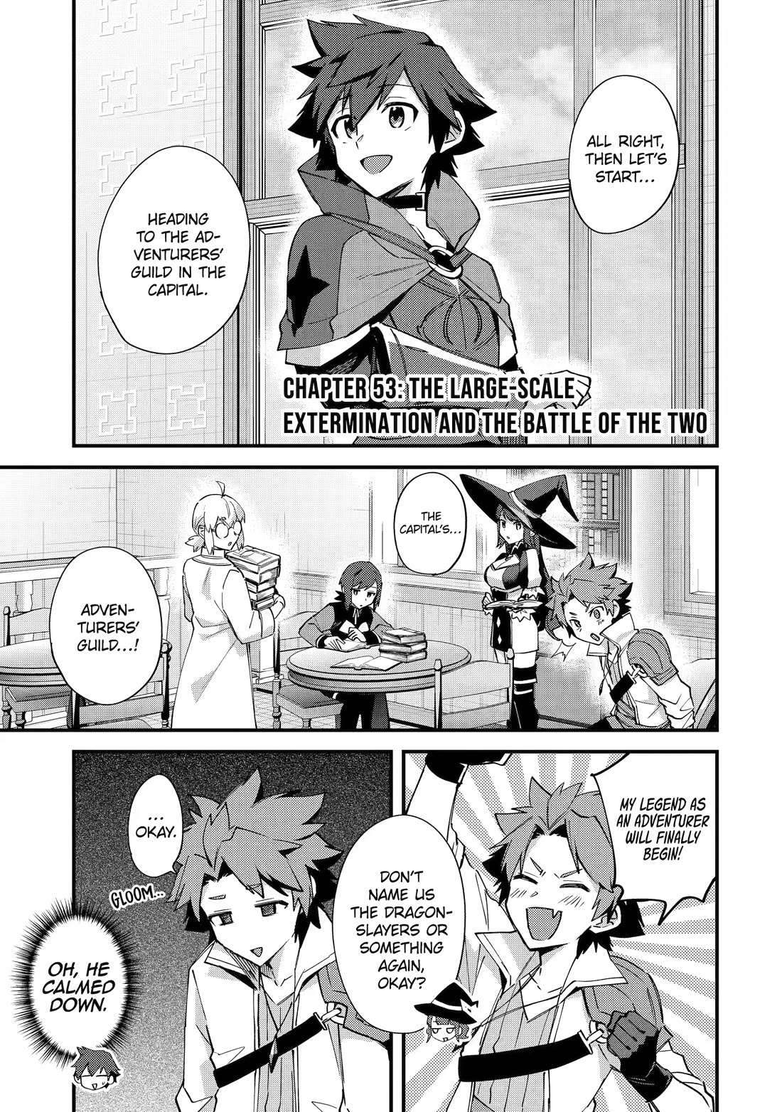 A Boy Who Has Been Reincarnated Twice Spends Peacefully as an S-Rank Adventurer Chapter 53 - Page 1