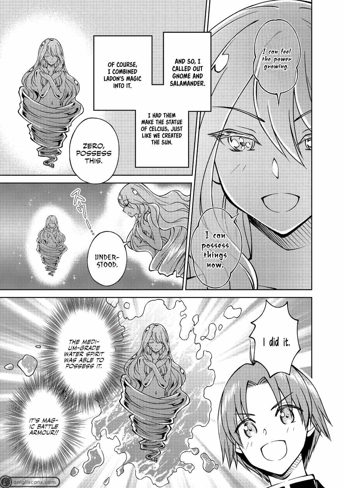 My Noble Family is Headed For Ruin, So I May As Well Study Magic In My Free Time Chapter 15 - Page 19