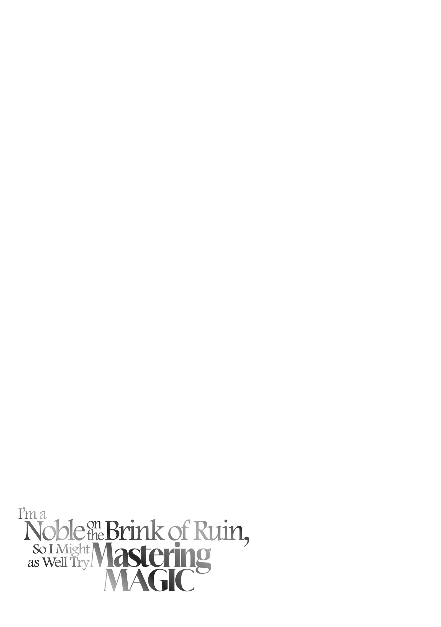 My Noble Family is Headed For Ruin, So I May As Well Study Magic In My Free Time Chapter 27 - Page 36