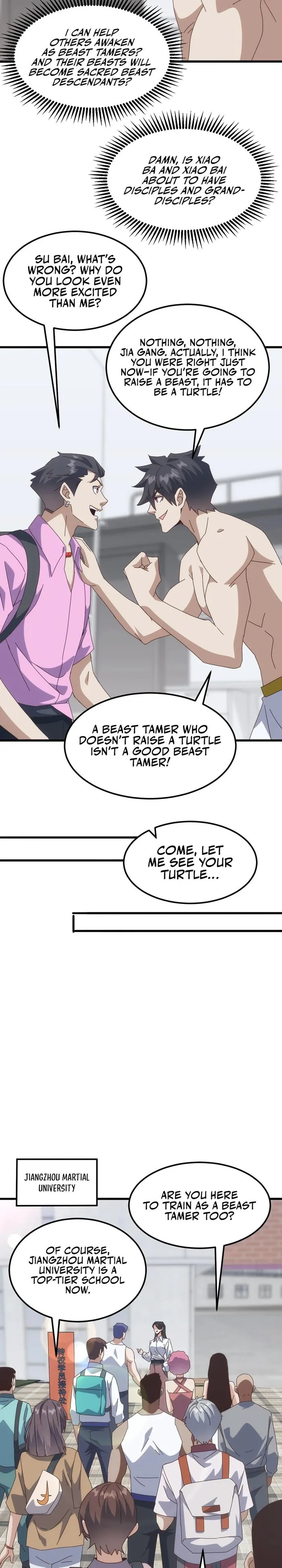 Domestication of Divine Beasts at the Beginning Chapter 23 - Page 7