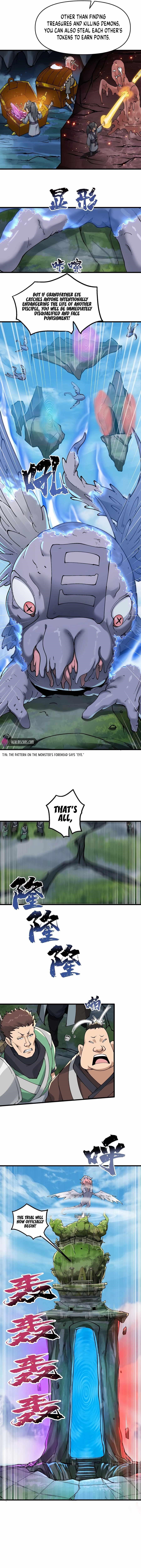 After Ten Years of Chopping Wood, Immortals Begged To Become My Disciples Chapter 10 - Page 9