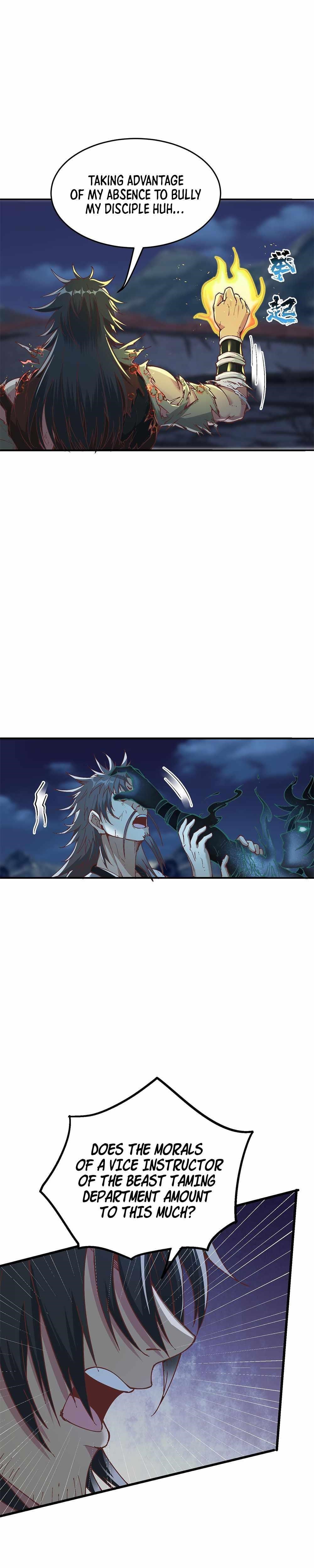 After Ten Years of Chopping Wood, Immortals Begged To Become My Disciples Chapter 8 - Page 11