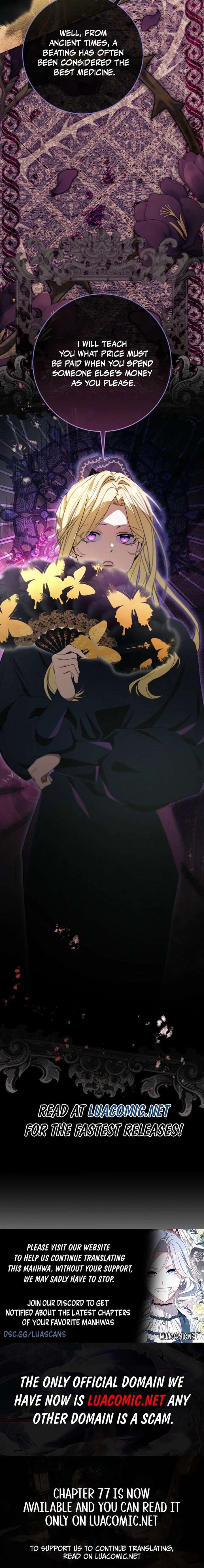 24 Hours Resurrection of the Villainess Chapter 76 - Page 24