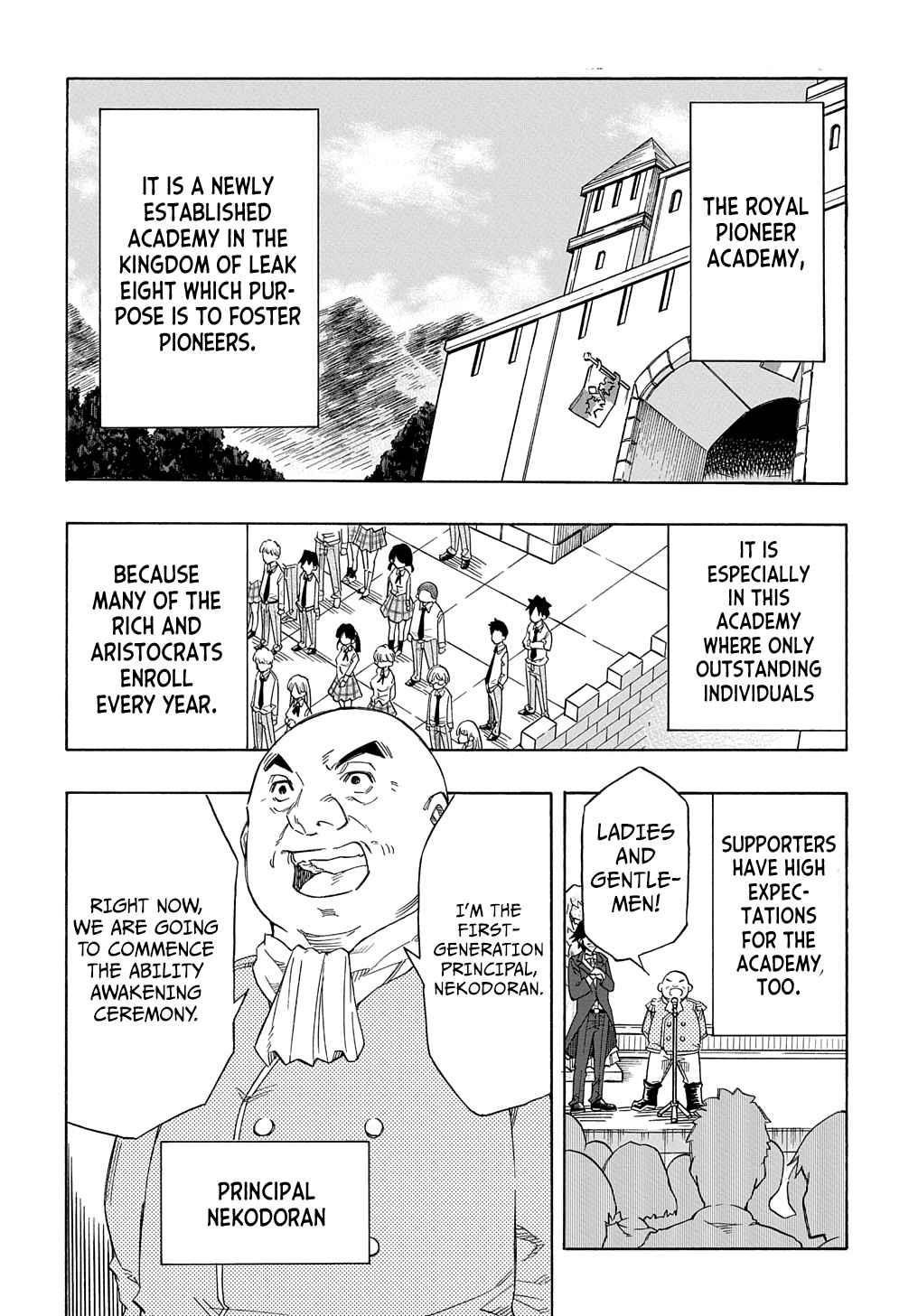 Exiled in a Class Trial for Poor Dexterity Chapter 1 - Page 3