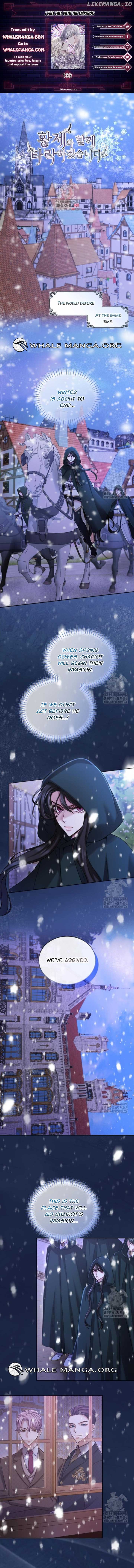 ‏I Will Fall With The Emperor Chapter 133 - Page 1
