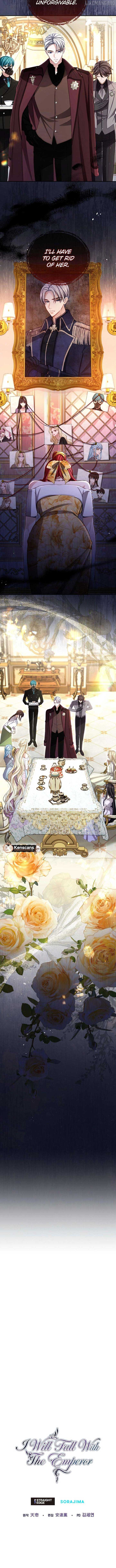 ‏I Will Fall With The Emperor Chapter 142 - Page 9