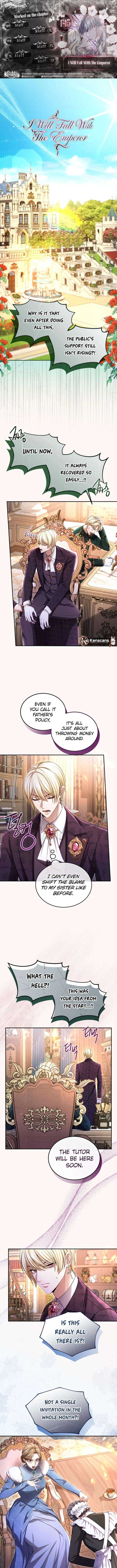 ‏I Will Fall With The Emperor Chapter 145 - Page 1