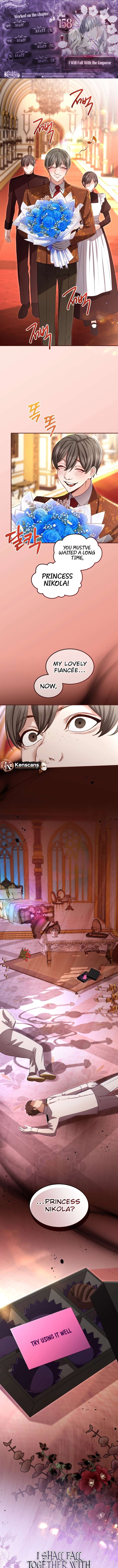 ‏I Will Fall With The Emperor Chapter 158 - Page 1