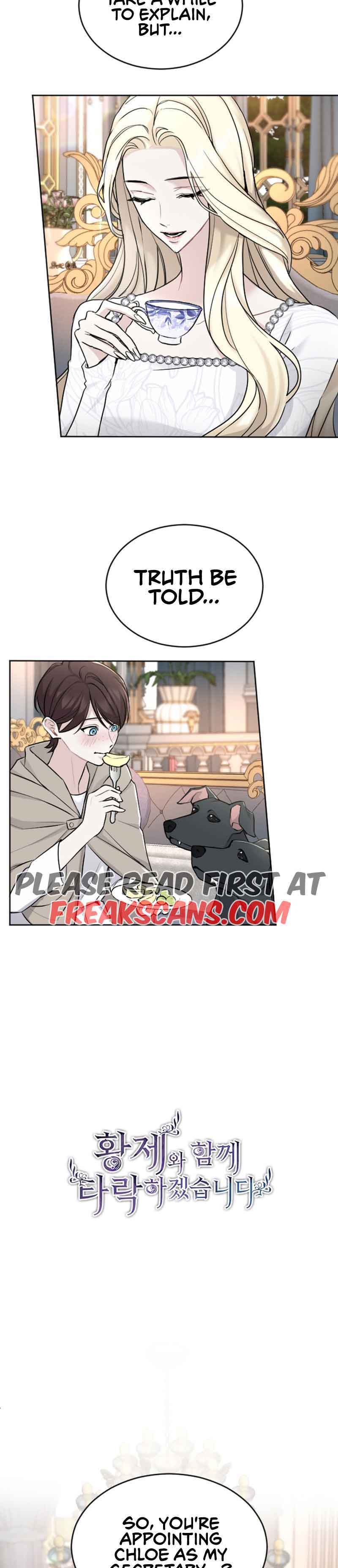 ‏I Will Fall With The Emperor Chapter 63 - Page 4