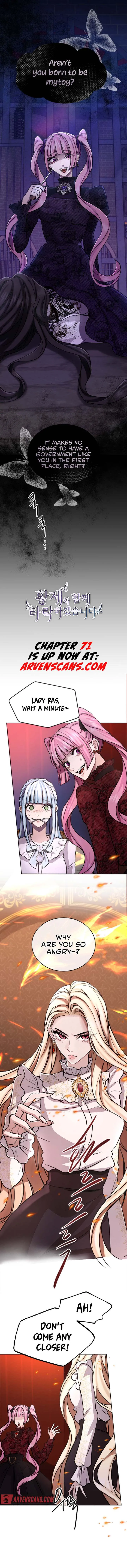 ‏I Will Fall With The Emperor Chapter 70 - Page 1