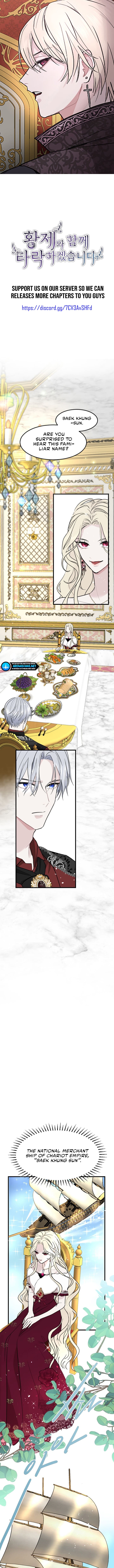 ‏I Will Fall With The Emperor Chapter 9 - Page 2