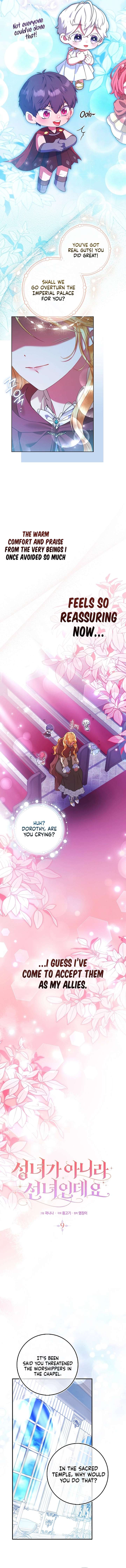 I’m a Fairy, Not a Saintess Chapter 9 - Page 11