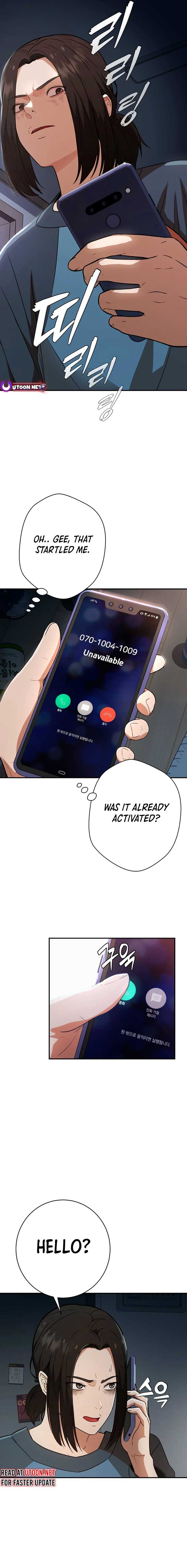 It’s voice phishing, but it’s a life reversal Chapter 1 - Page 18