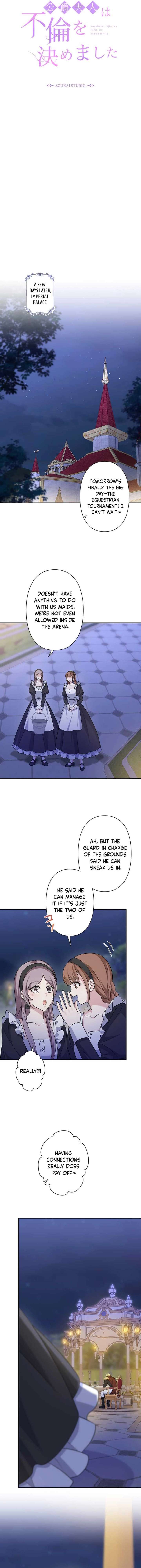 The Duchess Has Decided to Commit Adultery Chapter 25 - Page 5