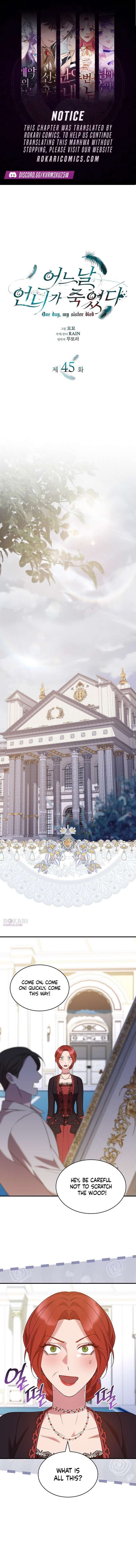 One Day My Sister Died Chapter 45 - Page 1