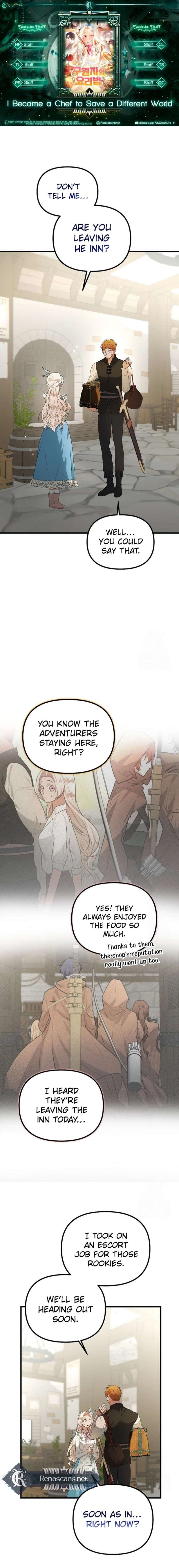 I Became a Chef to Save a Different World Chapter 24 - Page 2