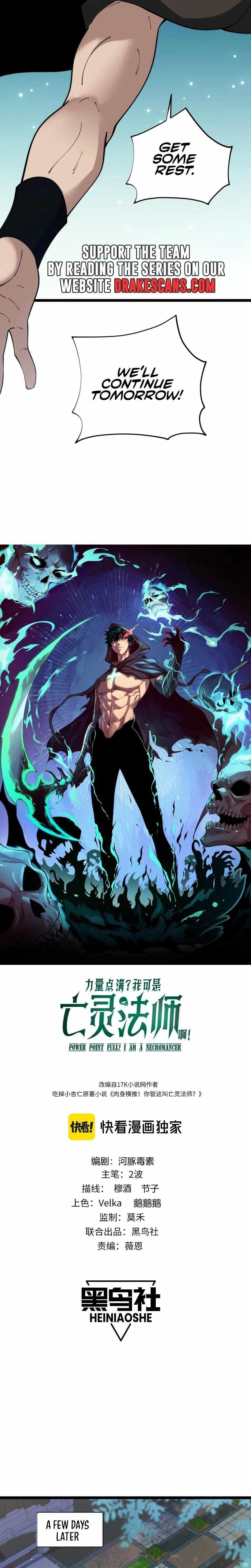 Maxed Strength Stats Necromancer Chapter 40 - Page 2
