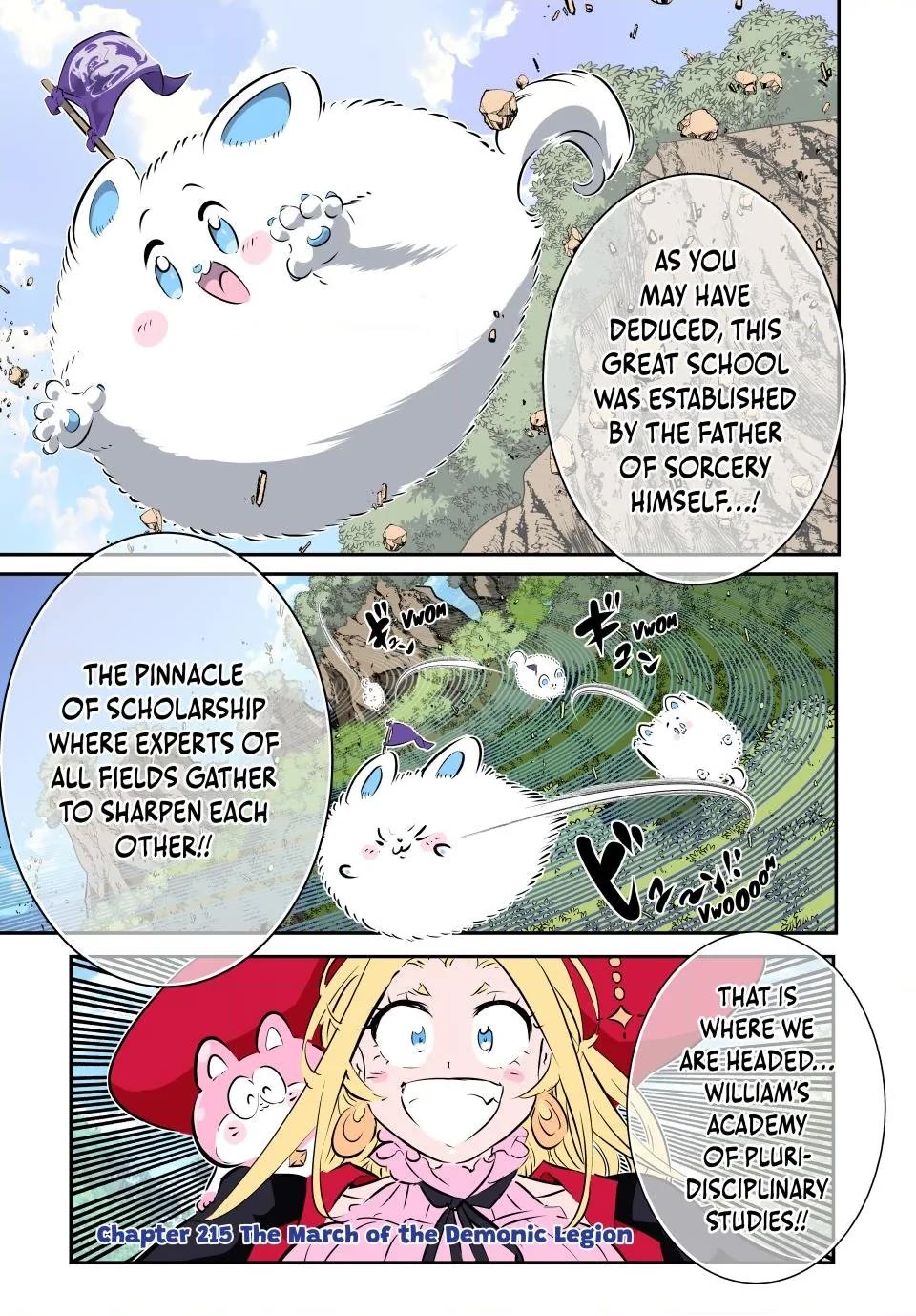 I Was Reincarnated as the 7th Prince so I Will Perfect My Magic as I Please Chapter 215 - Page 1