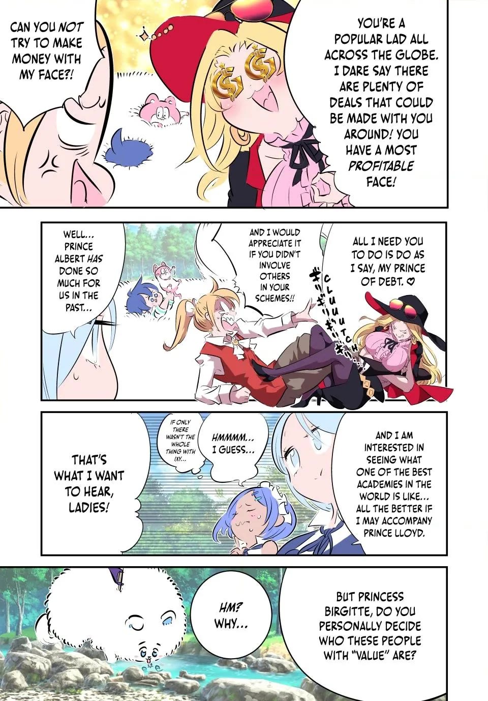 I Was Reincarnated as the 7th Prince so I Will Perfect My Magic as I Please Chapter 215 - Page 3